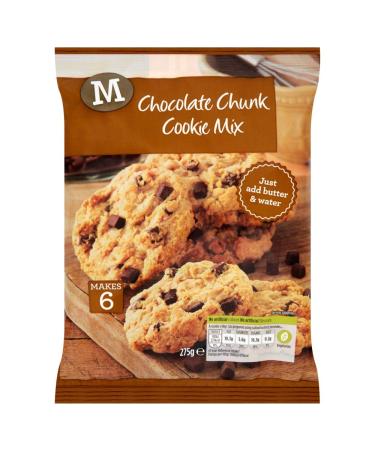 Morrisons Chocolate Chunk Cookie Mix 275 g x 10