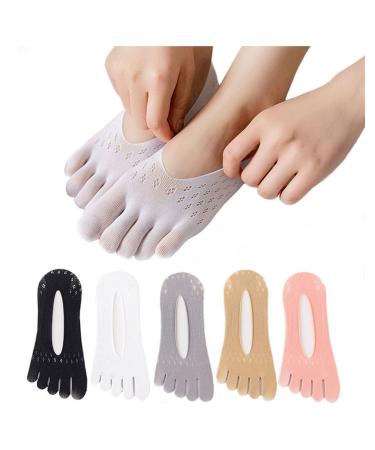 iKneonei 5Pair Projoint Antibunions Health Sock  Anti Bunions Health Socks  Toe Spreaders For Women  Bunion Corrector Socks