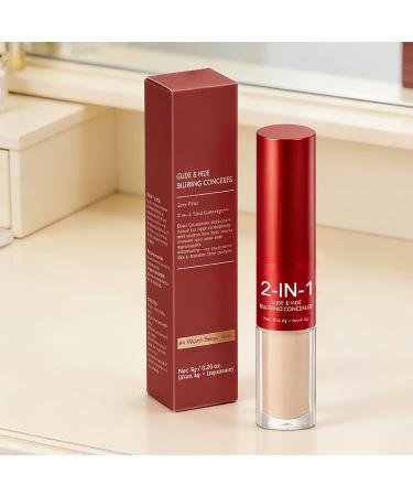 Concealer Stick | 8g Dual-tip natural lightweight makeup for full coverage concealer for spring days evenings parties weddings the office the beach and special occasions - Buy Online on GoSupps.com