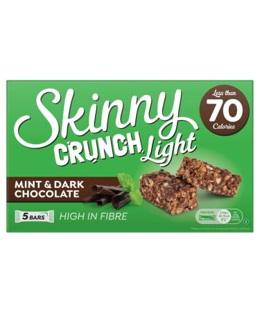 Skinny Crunch Mint & Dark Chocolate Snack Bars 5 Pack