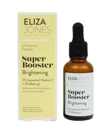 Eliza Jones Laboratories Eliza Jones Super Booster Serum to minimize skin wrinkles discolorations fine lines and improve uneven skin tone (Super Booster Brightening)