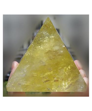 1pc Natural Citrine Quartz Crystal Pyramid Stone Crystal Reiki