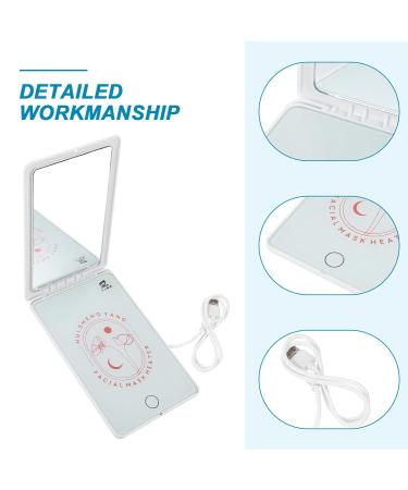 FOMIYES Mask Heater - Facial Care Mask Warmer & Makeup Mirror - Optimal Sheet Mask Heating Device - International Shipping Available - Buy Online on GoSupps.com