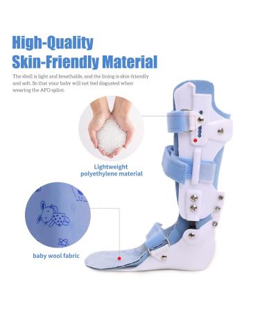 Kids Foot Drop Brace - Pediatric AFO Orthosis Support for Toddlers | Enhance Walking & Sleeping Comfort - Buy Online on GoSupps.com