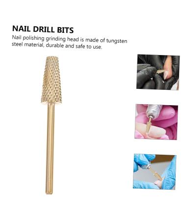 HAPINARY Nail Polisher Nail Art Polishing Head Nail Molding Gel Self Hair Cutting Band Nails Gel Remover Manicure Nail Grinding Tools Electric Nail Filer Tools Tungsten Steel - Buy Online on GoSupps.com