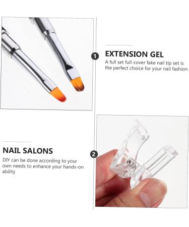 Beavorty 4 Sets Nail Extension Set Nail Decoration Tool Finger Extension Manicure Tool Nail Tools Hanging Toiletry Bag Green Nail Patch Fixing Clips Nail Kit Double Head Plastic Nail Pen - Buy Online on GoSupps.com