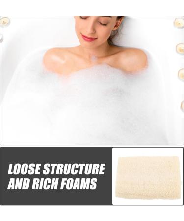NOLITOY Natural Loofah Sponge - Exfoliating Body Scrubber for Men & Women | Egyptian Luffa for Bath & Shower - Buy Online on GoSupps.com