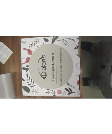 Essential Oil Diffuser Aromatherapy Air Cool Mist Diffuser 100ml Ceramic Aroma Scent Diffusers Humidifier with Auto Shut Off Ultrasonic Quiet/4 Timing Set/7 LED Lights for Home Office Sleep Lattice Wood - Buy Online on GoSupps.com