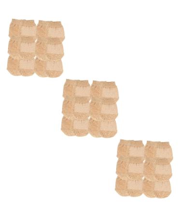 FRCOLOR 18 Pairs of Half Socks Miss Non-Slip High Heels Made of Cotton
