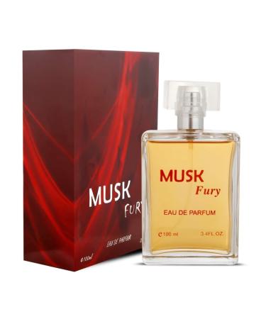 Musk Fury Perfum | Eau De Perfum | Long Lasting Fragrance Perfum | For Men & Women | 100ml - Buy Online on GoSupps.com