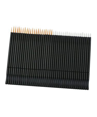 VINTORKY 100pcs Eye Makeup Tools White Liquid Eyeliner Eye Gel Eyeliner Brushes Fine Point Makeupset Orange 15cmX10cm Orange