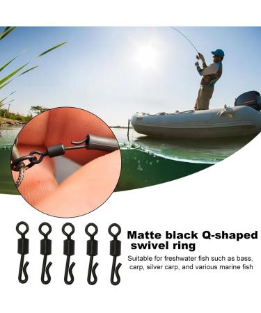 Xiksjw 25-Piece Fishing Clips Set | Quick Change Q-Shaped Vertebrae for Carp Fishing | International Shipping - Buy Online on GoSupps.com