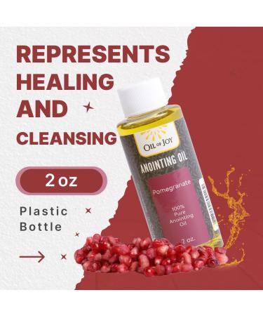 Oil of Joy Pomegranate Anointing Oil - 2 Oz for Prayer & Christian Worship | International Shipping Available - Buy Online on GoSupps.com