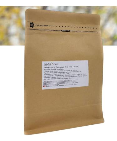 Herbal Cure - Illicium verum Chinese Star Anise 454g Ba Jiao - Perfect For Essential Oil - Aromatherapy - Spice - Product of China - Buy Online on GoSupps.com