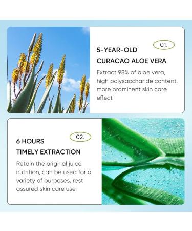 Aloe Vera Gel Organic Aloe Vera Gel Natural Aloe Vera Gel (1pcs) - Buy Online on GoSupps.com