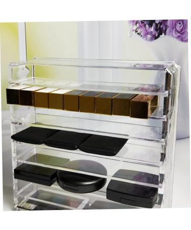Outanaya 1 Set Divider Storage Box Eyeshadow Sunglasses Storage Organizer Multi-purpose Cosmetic Rack Blush - Buy Online on GoSupps.com