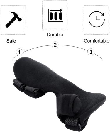 ZZBB Adjustable Wrist Support Finger Orthotics Training Fingerboard Points Hand Wrist Brace Hand Brace Functional Hand Splint for Stroke Hemiplegia Patients Left Large - Buy Online on GoSupps.com