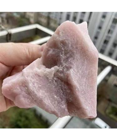 200g-290g Crystal Rough Natural Quartz Raw Pink Opal Chunk Stones 1PC Suitable for Home Room Decoration Stone Mineral Specimen - Buy Online on GoSupps.com