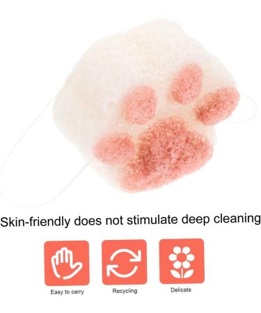 Buy Cartoon Cat Claw Bath Balls - Hydrophilic Polyurethane Body Puff Sponge for Soothing Bubbles | International Shipping Available - Buy Online on GoSupps.com