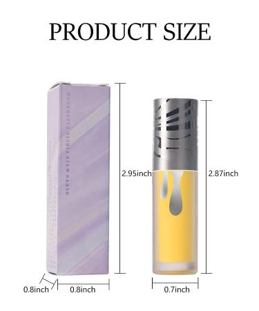 LYSdefeu Colored Liquid Matte Eyeshadow Stick - Yellow High-Pigmented Cream - Long-Lasting Waterproof Formula for Korean Colorful Makeup | 02 - Buy Online on GoSupps.com