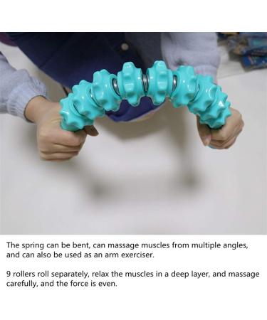 Junmin Bending Muscle Power Coach - Black Muscle Roller Sticker Massager for Athletes & Yogis | Restore Muscle Strength - Buy Online on GoSupps.com
