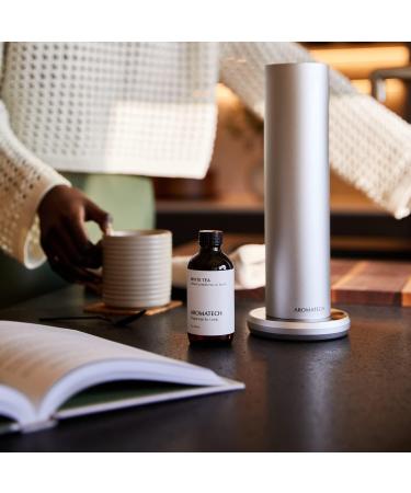 AromaTech White Tea Aroma Essential Oil Blend: Luxury Hotel Inspired Aromatherapy with White Tea Orange & Palo Santo for Ultrasonic Diffusers & Nebulizers - 16 fl oz 500 mL White Tea 16.9 Fl Oz (Pack of 1) - Buy Online on GoSupps.com