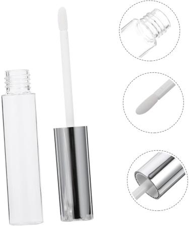 iplusmile 12pi ces Tube Vide De Brillant L vres Contenant De Rangement De Gloss Rond Pour Cosm tiques Liquides Huile L vres Liquide Colorant - Buy Online on GoSupps.com