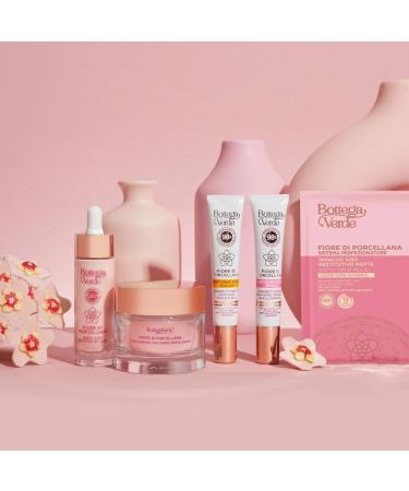  Bottega Verde Bottega Verde - Porcelain Flower - Perfecting System - Light-Boosting Face Serum - Illuminating Pigments (30 ml) - All Skin Types - Buy Online on GoSupps.com