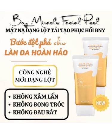 BNY Miracle Facial Peel 1.76 fl oz Mat Na Peel Da Sinh Hoc - Buy Online on GoSupps.com