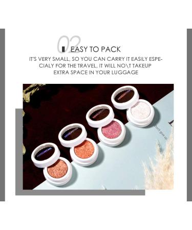 AKARY 12 Colors Glitter Eyeshadow Palette | Highly Pigmented Eye Makeup for Women & Girls | Pearlescent Monochrome Shades | Polarized Light Formula | Non-Smudge Eye Shadow | Eye Brightening Flash Powder - 11g - Buy Online on GoSupps.com