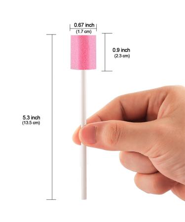 50 Pack Disposable Oral Swabs - Sterile Dental Sponge Swabsticks for Mouth & Gum Cleaning - Buy Online on GoSupps.com