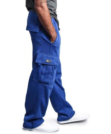 WANGPU Men's Blue Loose Sports Trousers Pants - X-Large - Buy Online on GoSupps.com