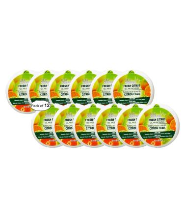 Odor Doctor Gel Air Freshener- Fresh Citrus (340g) (Pack of 12)