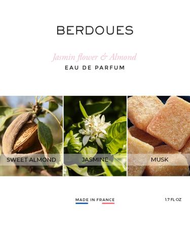 Fleur de Organic Eau Toilette | & Floral Scent Made in France Spray Fragrance for Women 100% Natural Origin Vegan and with Formula| Luxury Perfume Premium Quality Ingredients 1.7 fl.oz. Fleur de Jasmin & Amandier 1.7 Fl Oz (Pack of 1) - Buy Online on GoSupps.com