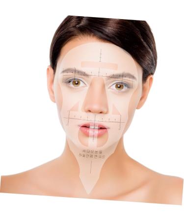 Healeved 1pc Measure Tool Eyebrow Template Shaping Tool Eyebrow Stencil Positioning The Brush Make up - Buy Online on GoSupps.com