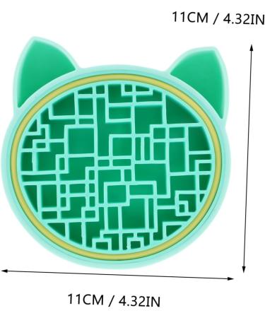 FRCOLOR Brush Pad Rack Makeup Brush Storage Box Cleaning Scrubber Makeup Cleaning Mat Hair Brush Cleaner Brush Cleaning Mat Para Guardar Make Dry Silica Gel Tool Makeup Brush Stand 11x11cm Green - Buy Online on GoSupps.com