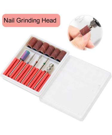 The Effect Is Remarkable Alloy Nail Polishing Head Nail Drill Bits Efficient for Home Manicure Store - Buy Online on GoSupps.com