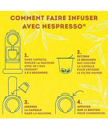 Lipton Th Vert Marrakech Mint 50 Capsules Compatibles Nespresso Antioxydant et Parfum Menthe Fra che et D licate Label Rainforest Alliance 5x10 Capsules - Buy Online on GoSupps.com