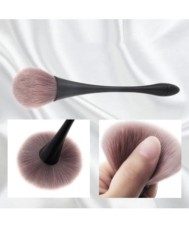 KAAGEE 2Pcs Nail Dust & Acrylic Brush Set - Makeup & Nail Art Tools - Gold+Black - Buy Online on GoSupps.com