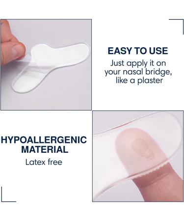 Anchy 10 Pack Nasal Pads for CPAP Masks | Clear Silicone Gel Cushions for Sleep Apnea | Comfortable & Reusable Accessories - Buy Online on GoSupps.com