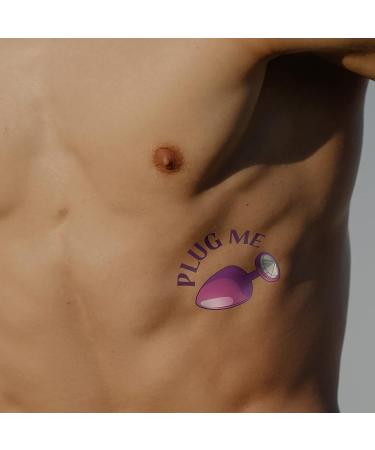 Kink Ink Sissy Temporary Tattoo Set - Naughty & Sexy Stickers (29 Pack) - Buy Online on GoSupps.com