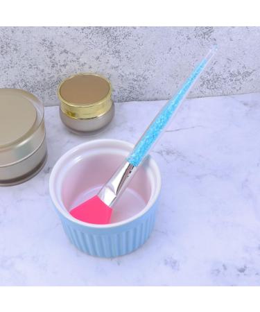 FOMIYES Silicone Brush Facial Brush Facial Brush Silicone Makeup Brush Cosmetic Applicator 14*4cm Blue - Buy Online on GoSupps.com