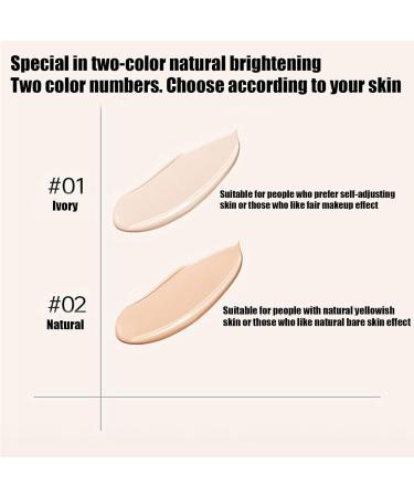 WJnflQN Foundation Stick Full Coverage Multifunctional Foundation Stick Makeup Moisturizing Lightweight Double Concealer 20g For All Skin Types Ivory - Buy Online on GoSupps.com