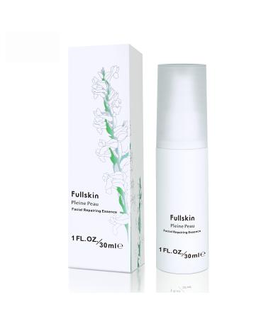 Fullskin Facial Repairing Essence (30 ml / 1 fl. oz.) Skin Care Essence Indigenous Orchid Extract Hyaluronic Acid Vitamin E Moisturizing Repairing and Brightening for Face.