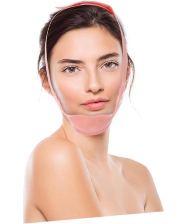 Housoutil Silicone Beauty Women Bandages Chin Lift Facial Slimming Facial Slimming Strap Broom Stick Witch Sign V Line Face Belt Woman Slimming Belt Thin Face - Buy Online on GoSupps.com