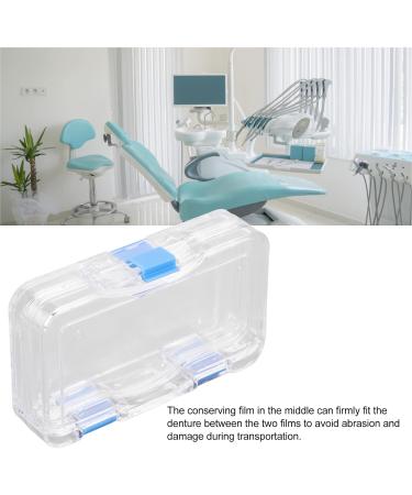 HERCHR Denture Case & Retainer Storage Box | Orthodontic Teeth Cup & Bath Box for Travel & Home - Buy Online on GoSupps.com