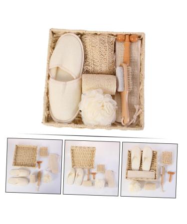 LALAFINA Spa Kit: Bath Massage Set & Spa Baskets for Women | Shower Supplies & Spa Day Essentials - Buy Online on GoSupps.com