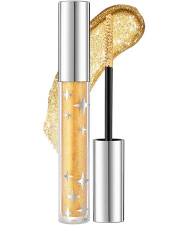  Bvizyelck Glitter Mascara Glitter Mascara Eyelash Mascara | Eyeshadow Glitter Mascara | Thick Shiny Eyelash Extension Makeup Long Lasting Glitter Mascara Cosmetic - Buy Online on GoSupps.com