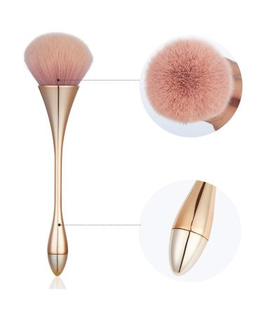 Uooker Professional Large Powder Mineral Brush - Perfect for Mineral Foundation Blending Rose Gold | International Shipping Available - Buy Online on GoSupps.com