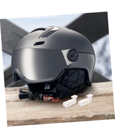 Fomiyes Helmet Mask Hooks - 5 Pairs Creative Double Glasses Case with Rattan Balls for Skiing | PVC Protection for Women - Buy Online on GoSupps.com